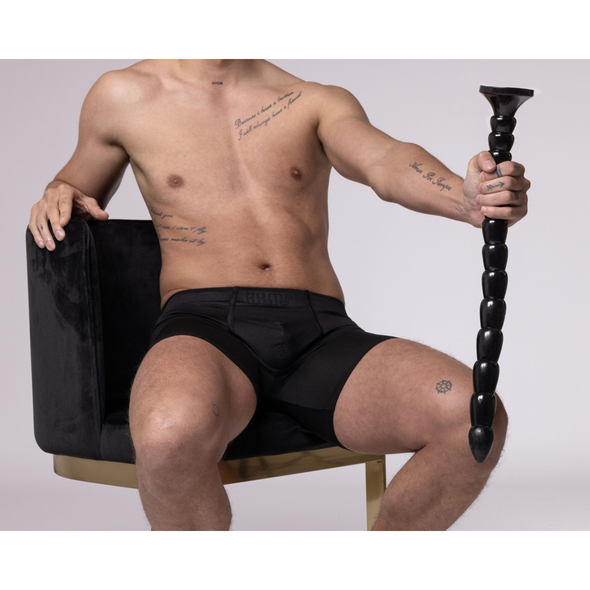 gode long stacked anal snake l 50 x 35cm 4 scaled