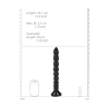 gode-long-stacked-anal-snake-s-30-x-35cm gode long stacked anal snake s 30 x 35cm 3 scaled