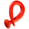 gode long stretch worm n1 39 x 3cm rouge 1