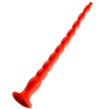 gode long stretch worm n2 40 x 4cm rouge