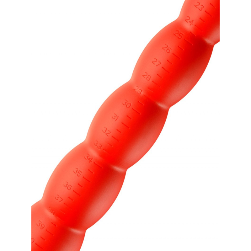 gode long stretch worm n2 40 x 4cm rouge 3