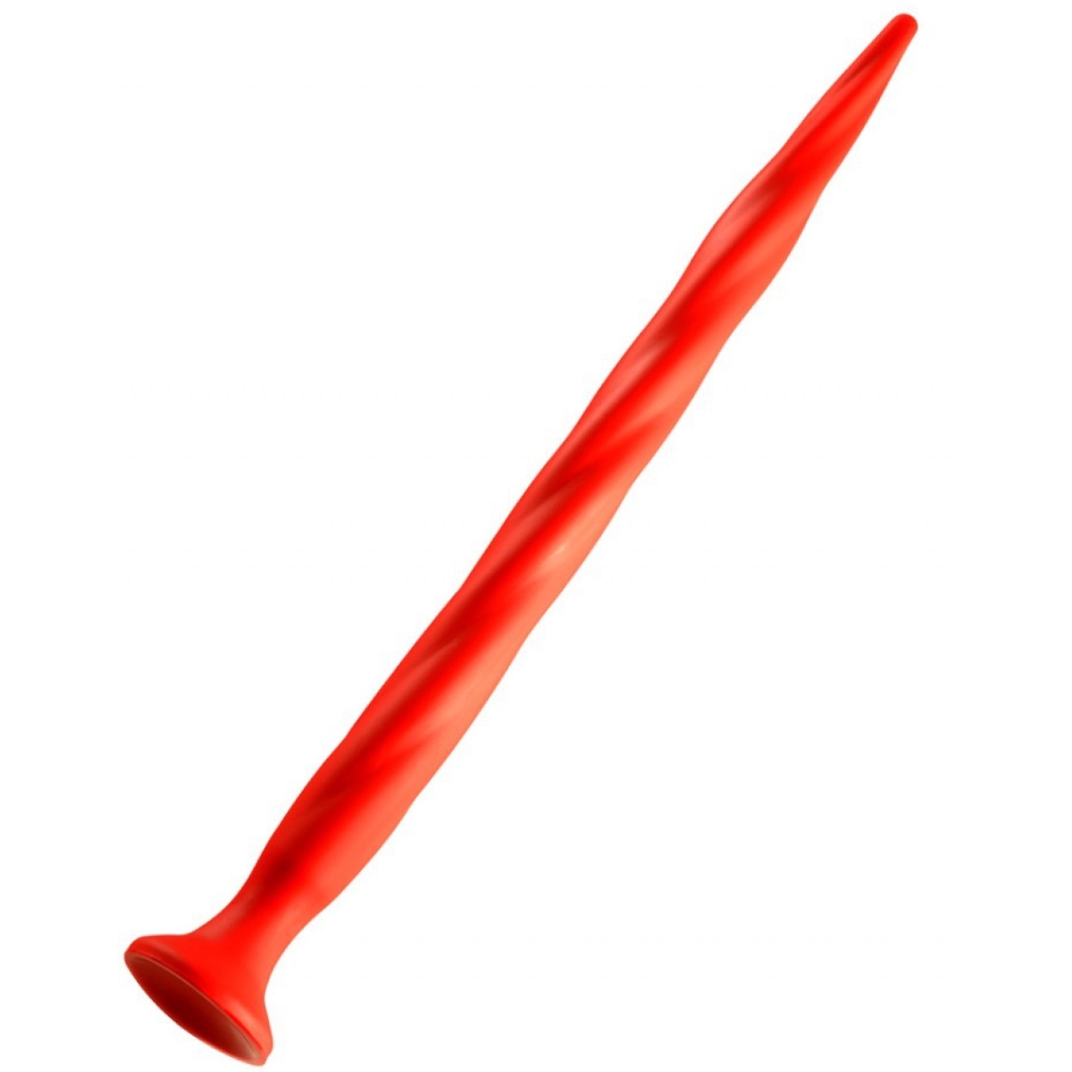 gode long stretch worm n3 48 x 37cm rouge