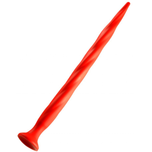 gode long stretch worm n3 48 x 37cm rouge