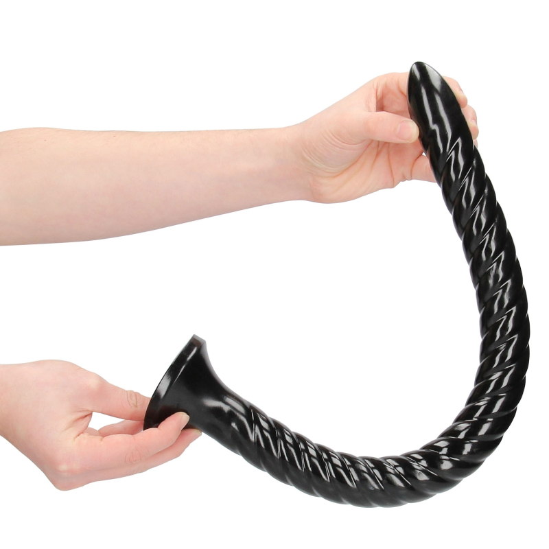 gode long swirled anal snake m 50 x 37cm 2