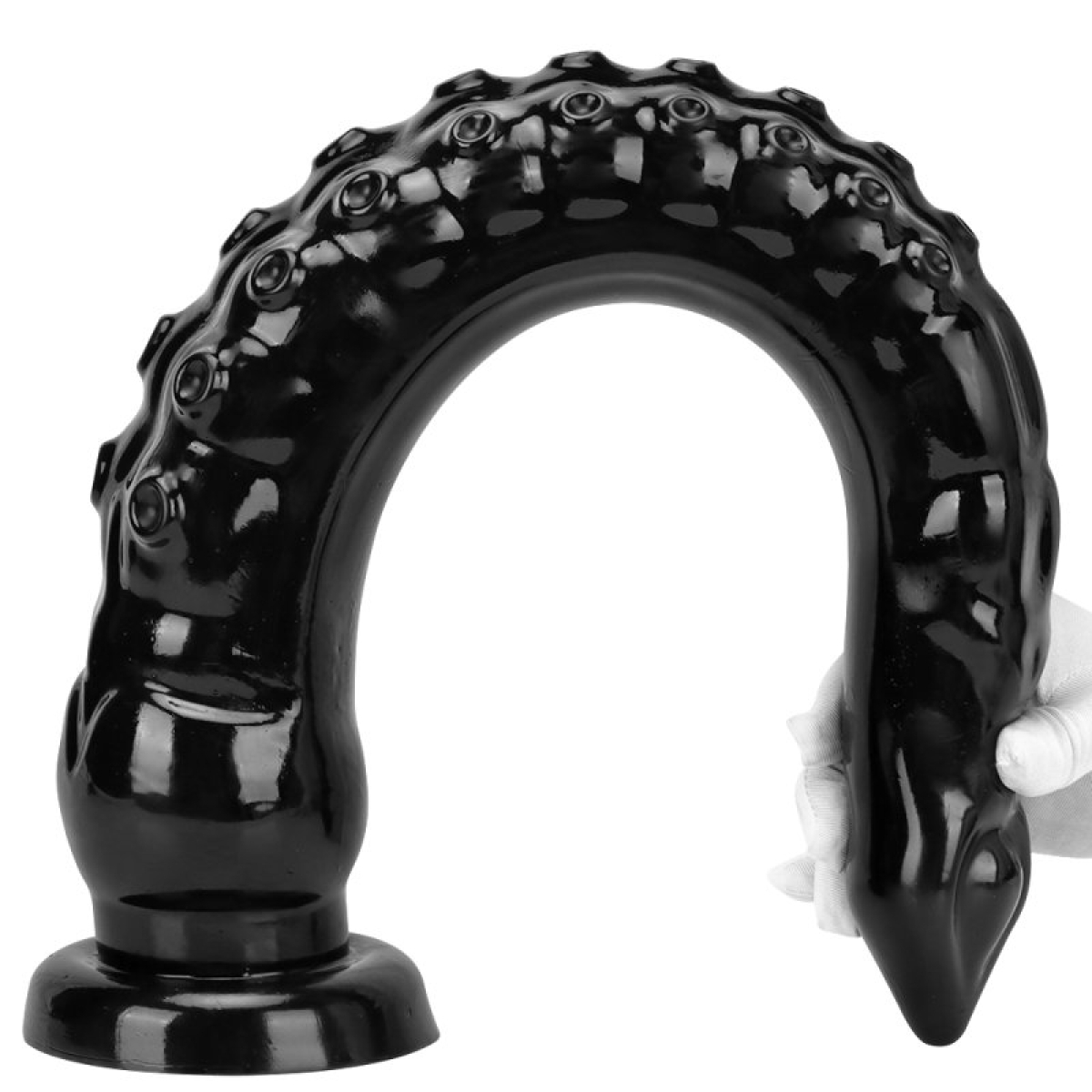 gode long tentacule piov m 56 x 85cm noir 3