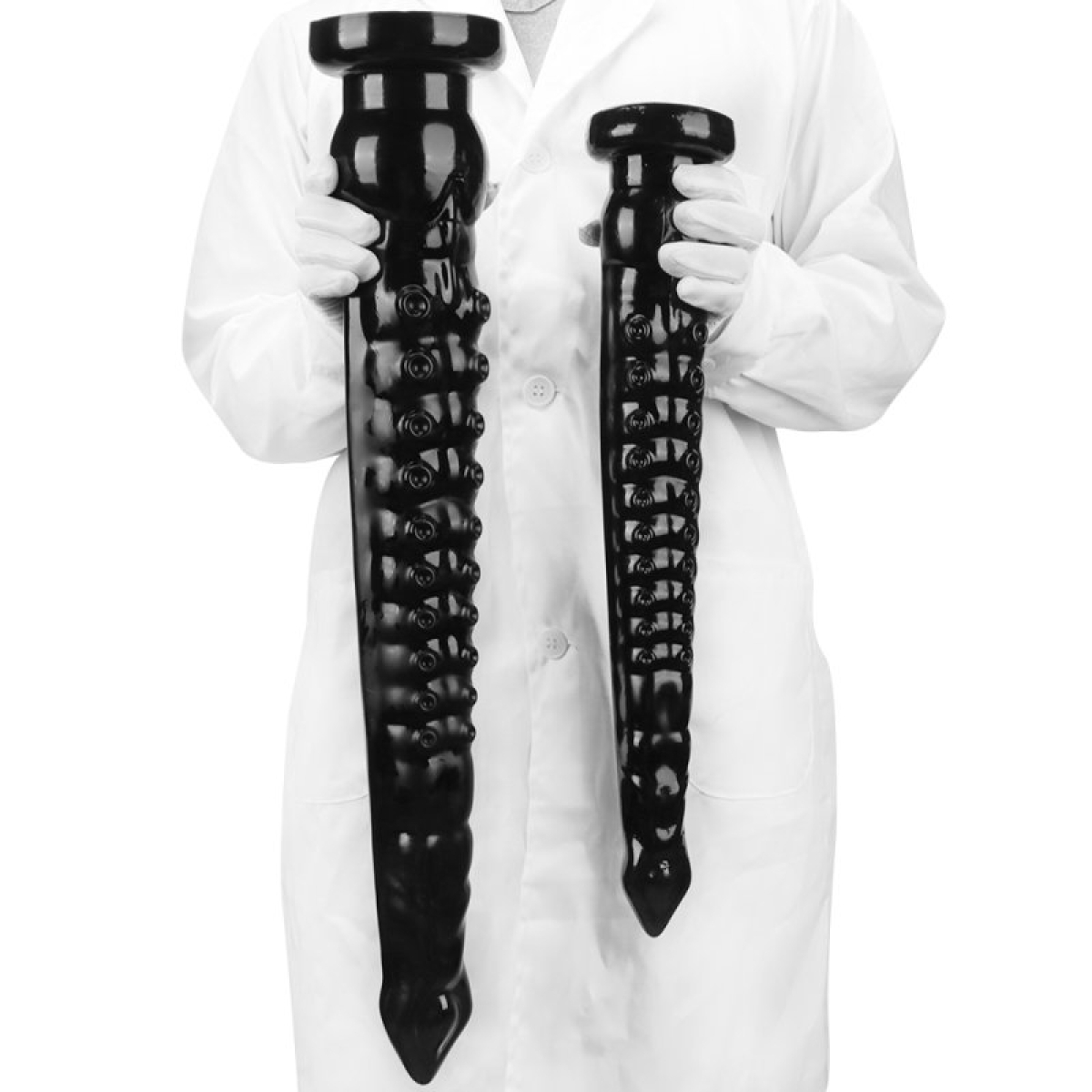 gode long tentacule piov m 56 x 85cm noir 9