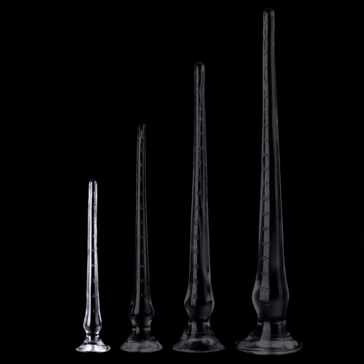 gode long transparent koxor s 25 x 3cm