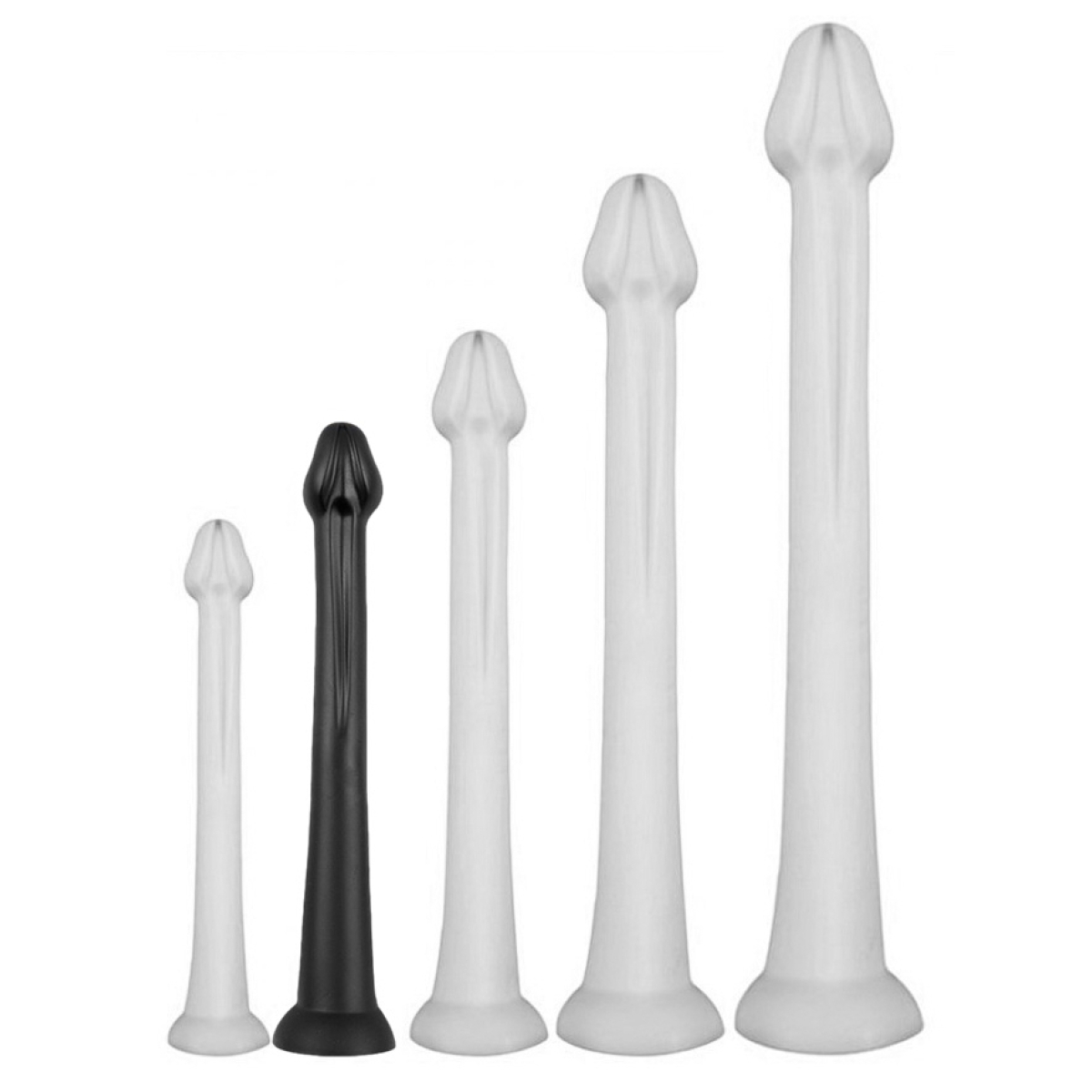 gode long whale dildo m 40 x 55cm pointe 46cm noir