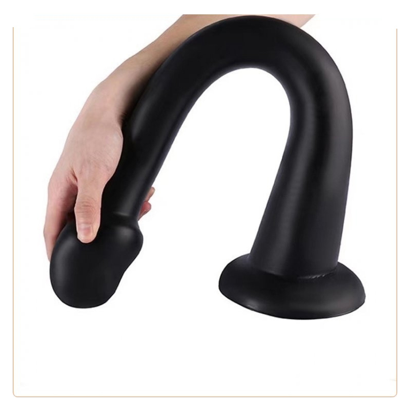 gode long whale dildo xl 48 x 7cm pointe 55cm noir 1
