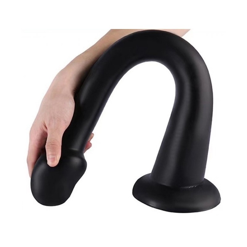 gode long whale dildo xxl 55 x 75cm pointe 63cm noir 1