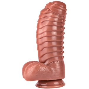 gode monster carapace 22 x 10cm marron