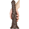 gode monster dog long 26 x 6cm marron fonce 1