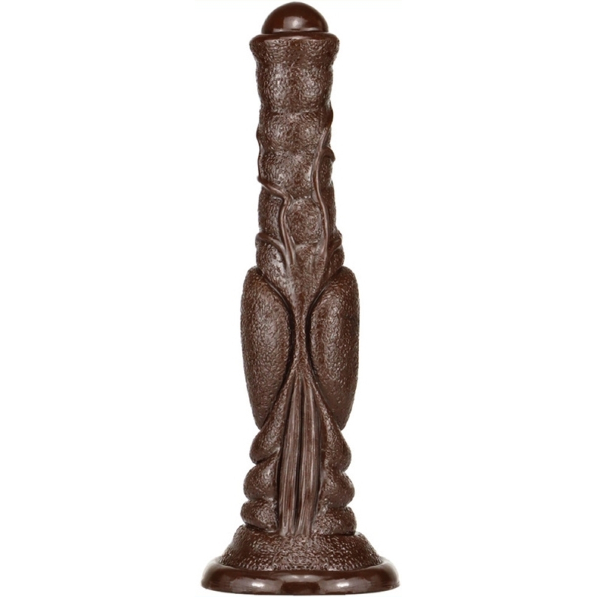 gode monster dog long 26 x 6cm marron fonce