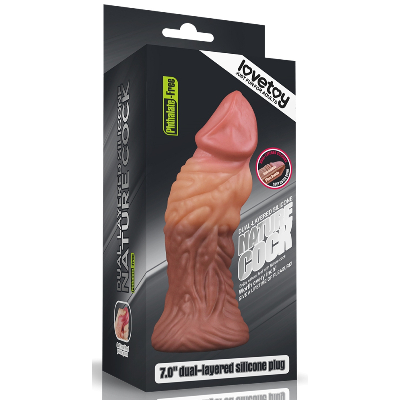 gode monster oak nature cock 16 x 5cm 1