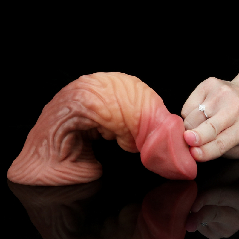 gode monster oak nature cock 16 x 5cm 11
