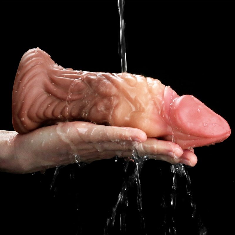 gode monster oak nature cock 16 x 5cm 16