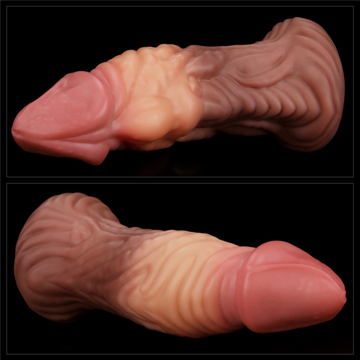 gode monster oak nature cock 16 x 5cm 19