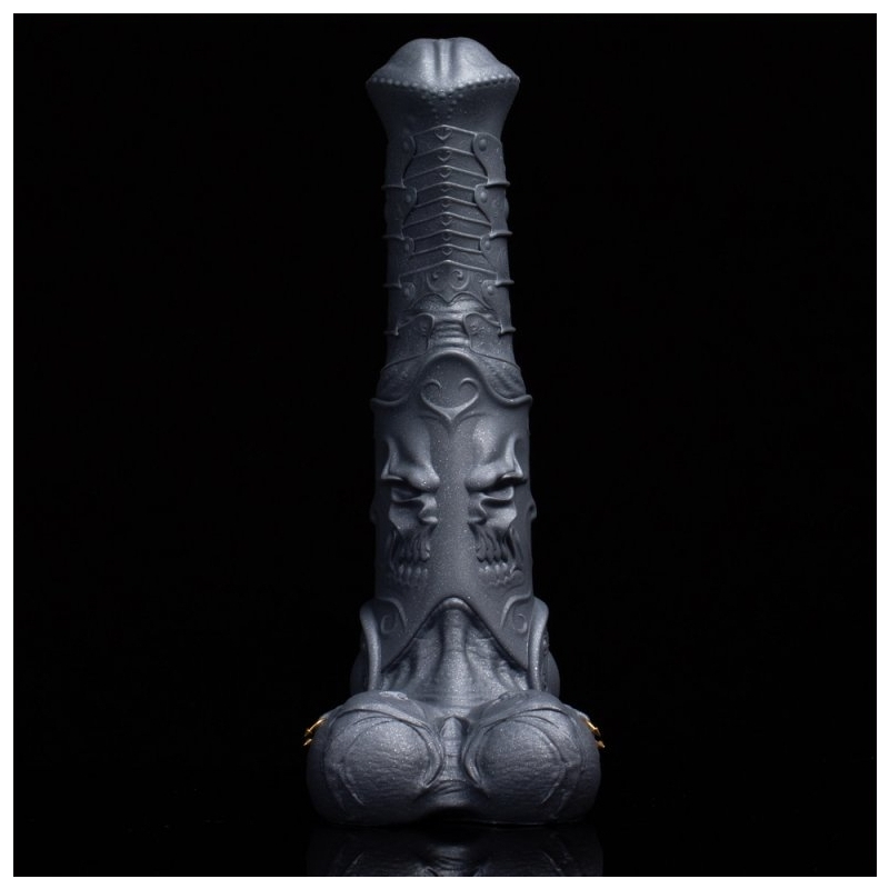 gode monster silicone skulhorse 25 x 65cm