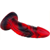 gode monster squax 18 x 55cm noir rouge 4
