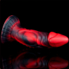 gode monster squax 18 x 55cm noir rouge 6