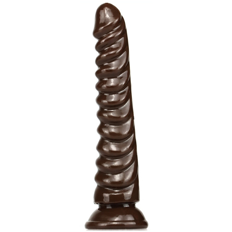 gode monster squel 20 x 45cm marron