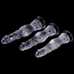 gode monster transparent kail l 25 x 7cm 1