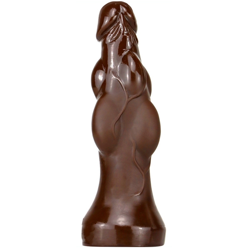 gode monster umik 18 x 6cm marron