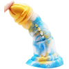 gode-nox-18-x-6cm-dore-bleu gode nox 18 x 6cm dore bleu 1