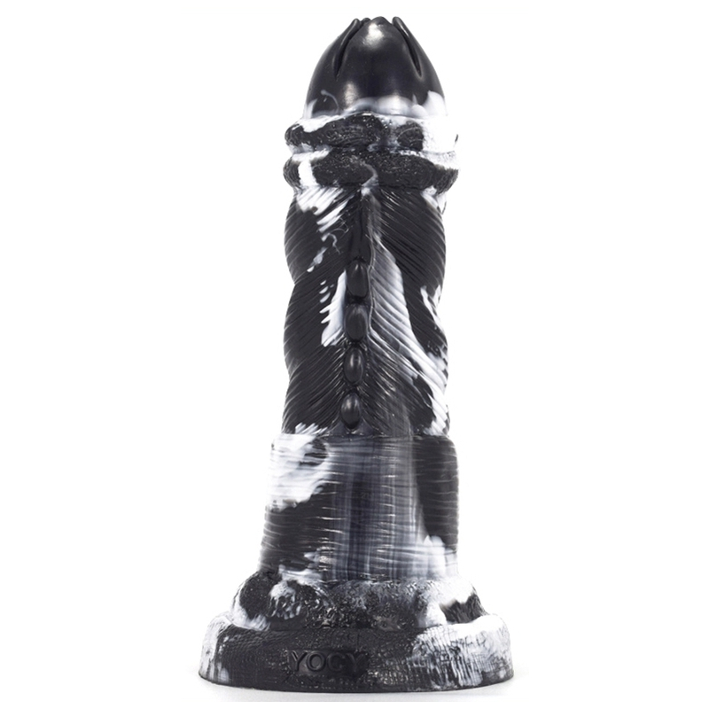gode-nox-18-x-6cm-noir-blanc gode nox 18 x 6cm noir blanc