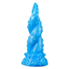 gode octopus 15 x 55cm bleu