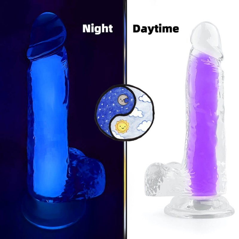 gode phosphorescent color glow 15 x 45cm violet