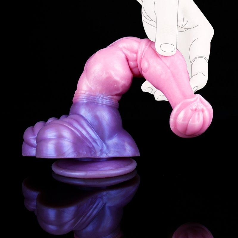 gode pinky horse 23 x 6 cm rose violet 6