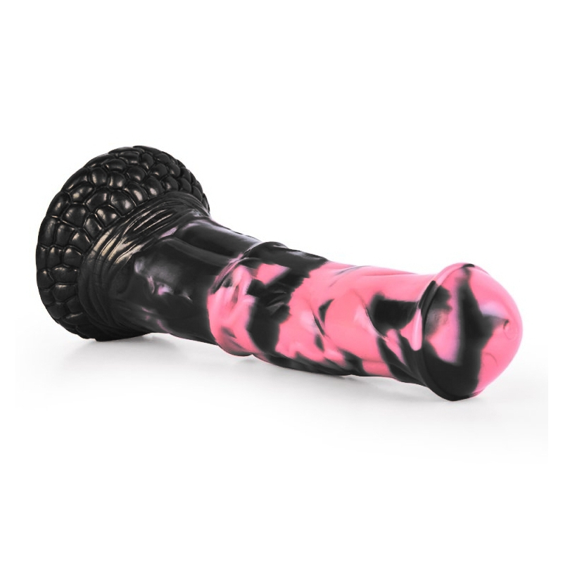 gode pirulf 18 x 5cm noir rose 1