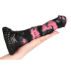 gode pirulf 18 x 5cm noir rose 2