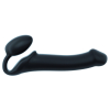 gode plug strap on me bendable l 16 x 37 cm noir scaled