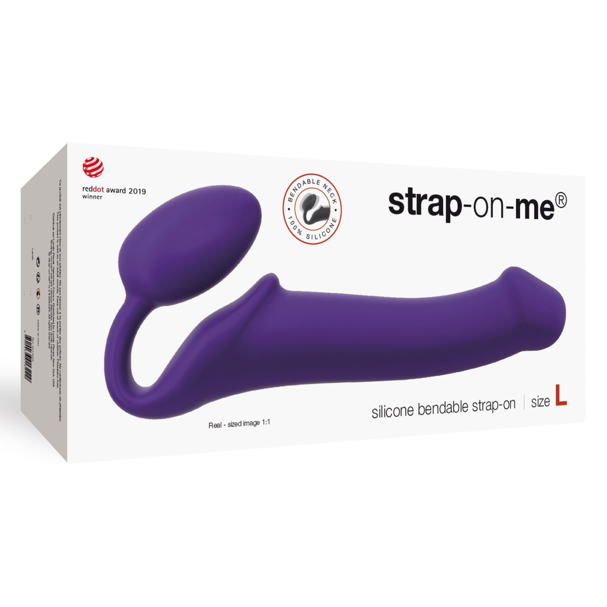gode plug strap on me bendable l 16 x 37 cm violet 1 scaled
