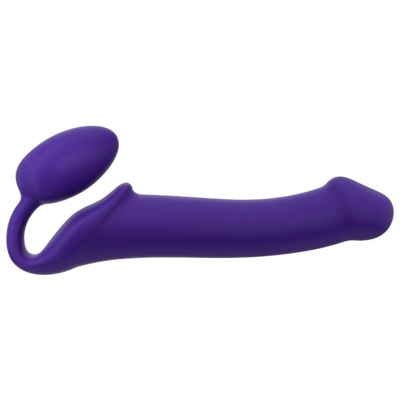 gode plug strap on me bendable l 16 x 37 cm violet scaled