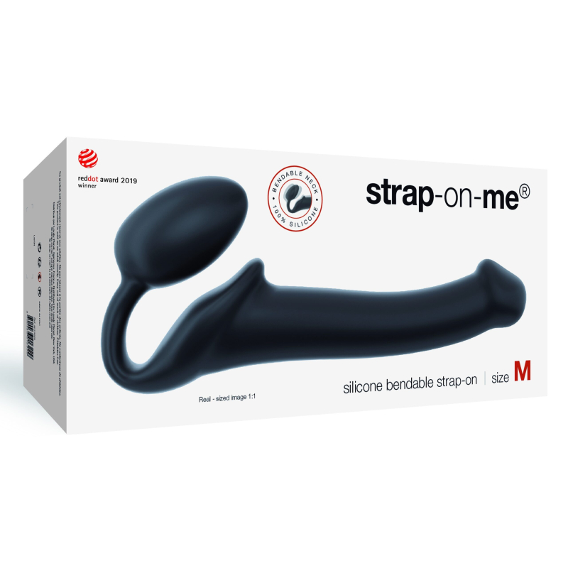 gode plug strap on me bendable m 16 x 4 cm noir 1 scaled