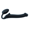 gode plug strap on me bendable m 16 x 4 cm noir scaled