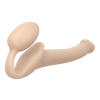 gode plug strap on me bendable xl 16 x 45cm vanille