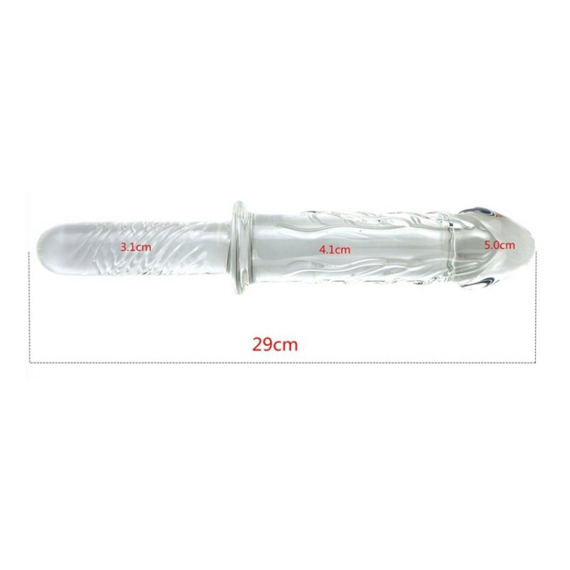 gode poignee en verre ice king 165 x 52cm 2