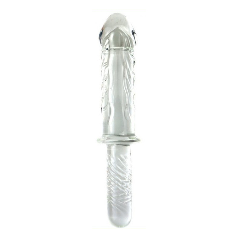 gode poignee en verre ice king 165 x 52cm