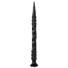 gode pointed twist m 50 x 4 cm noir