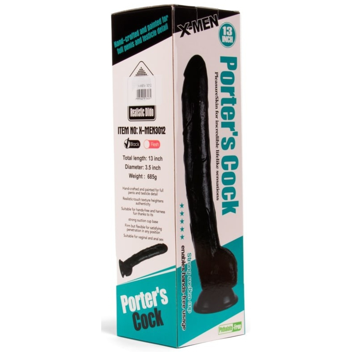 gode porter s cock x men 25 x 47cm 5