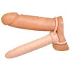 gode pour double penetration 135 x 25cm 2