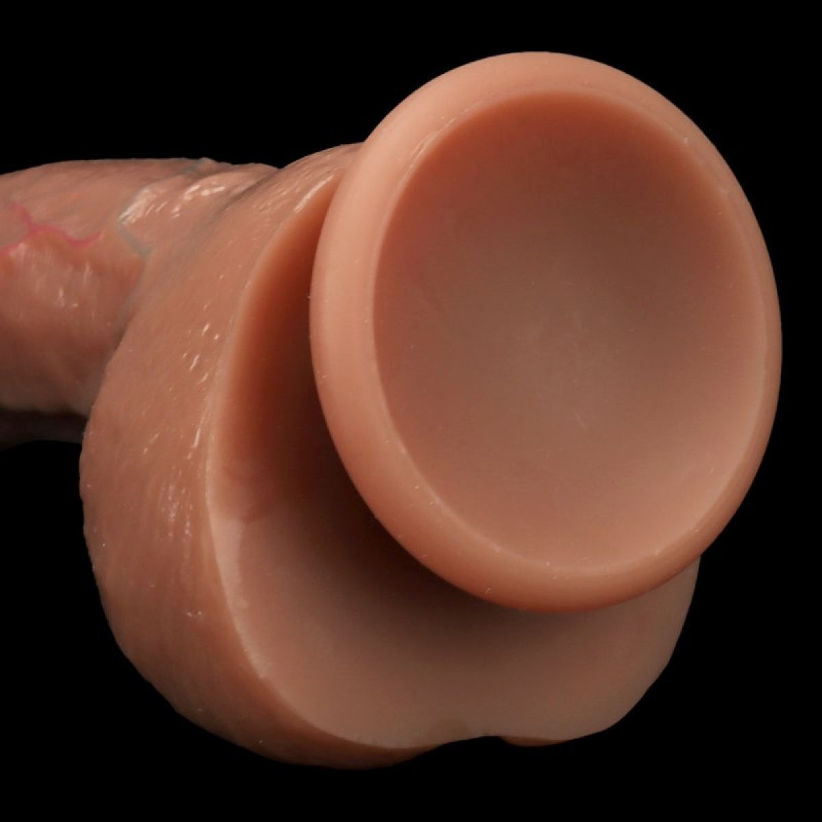 gode realdick 14 x 4cm marron 6