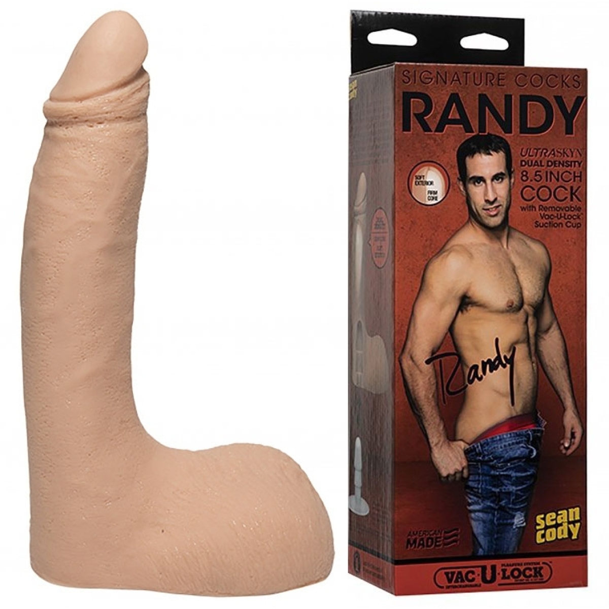 gode realiste acteur randy 17 x 5 cm
