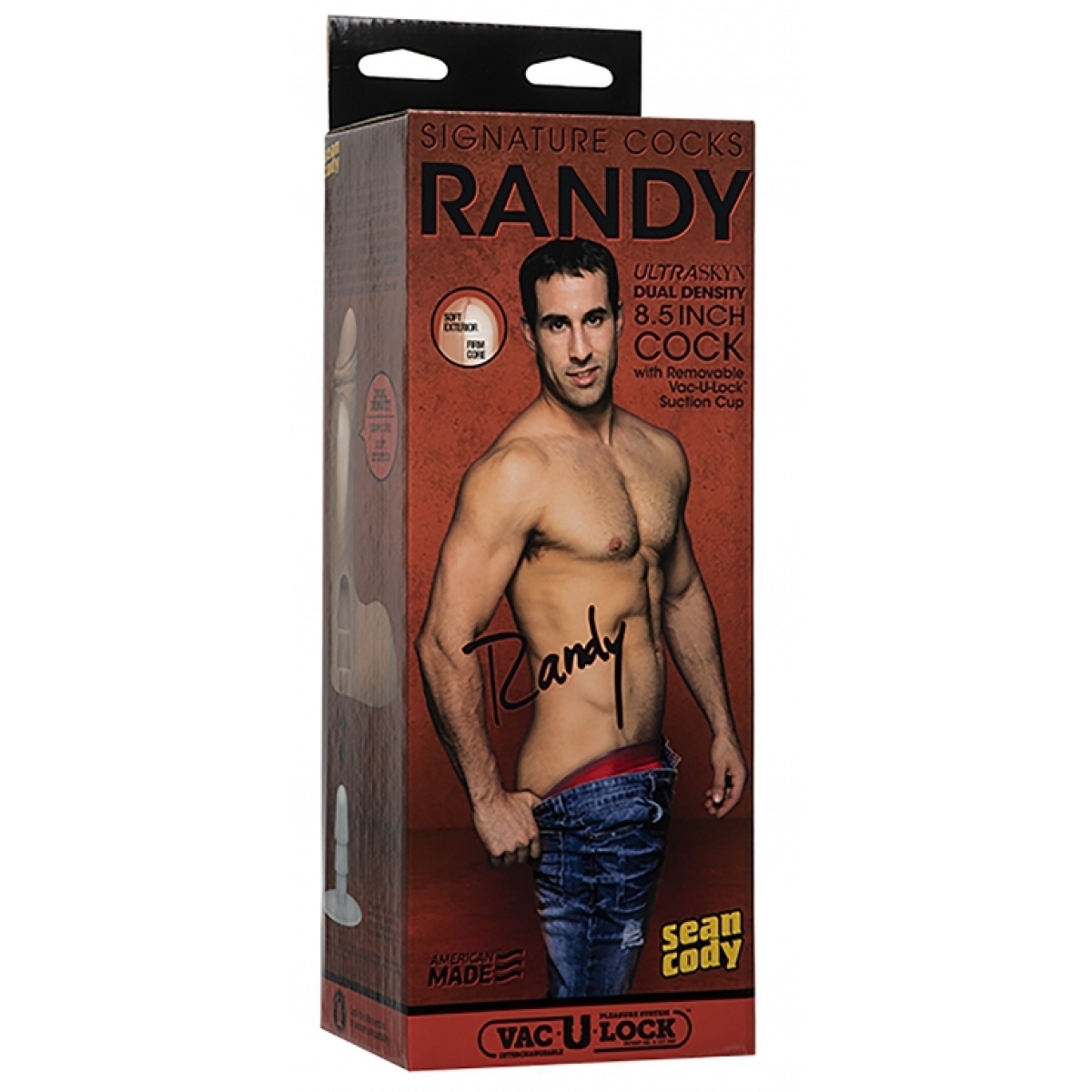 gode realiste acteur randy 17 x 5 cm 2