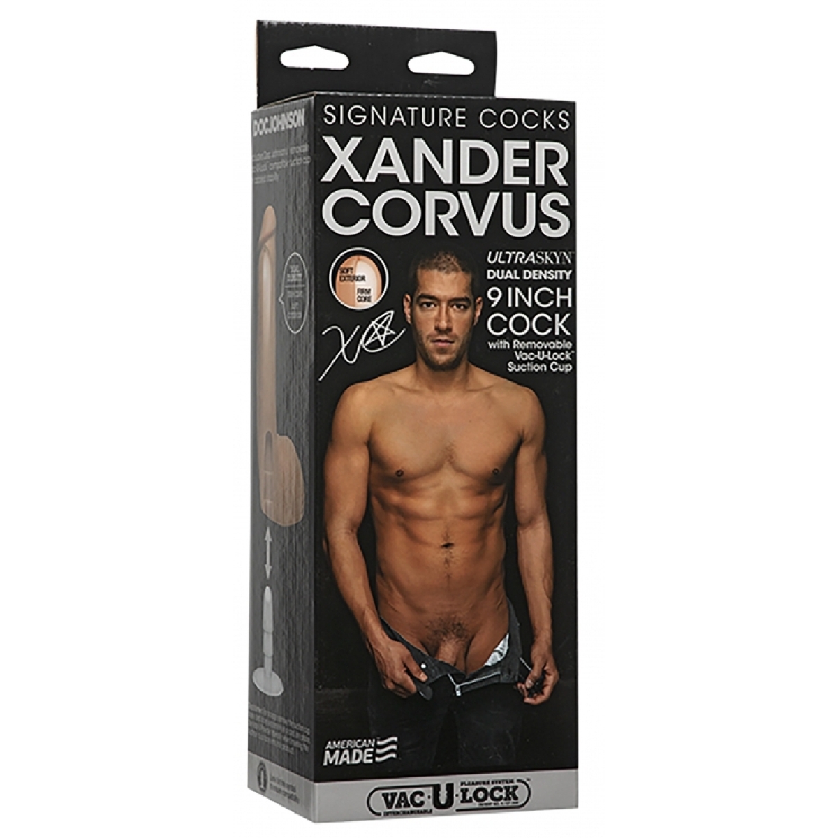 gode realiste acteur xander corvus 18 x 5 cm 2