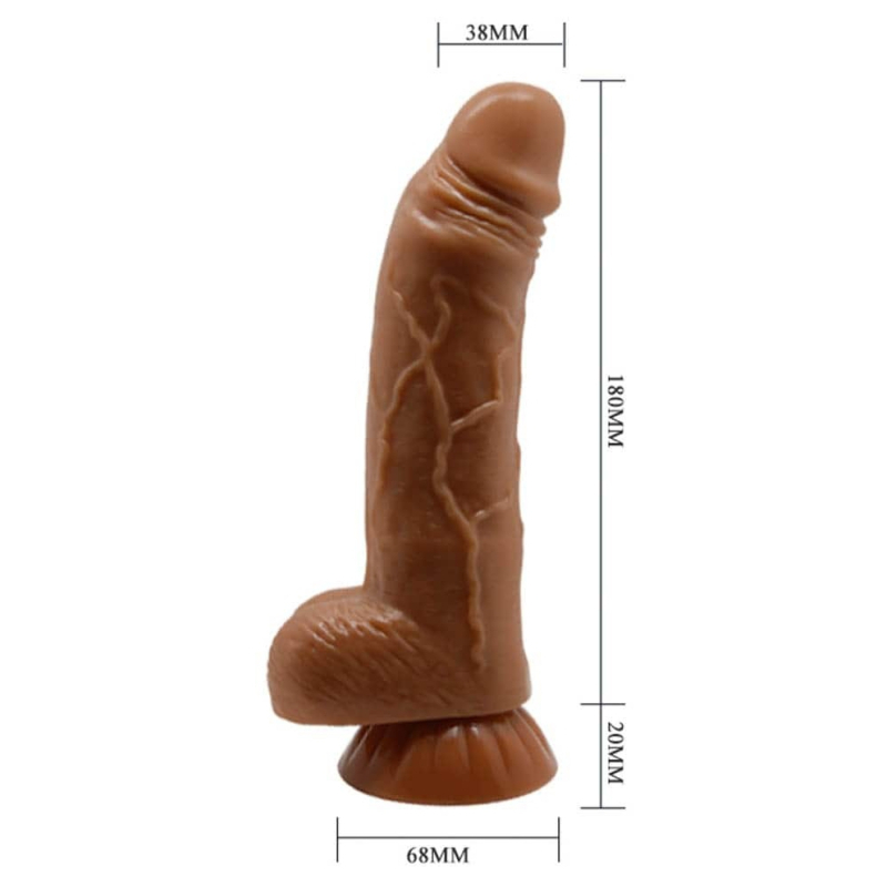 gode realiste angelo 15 x 4 cm marron 2